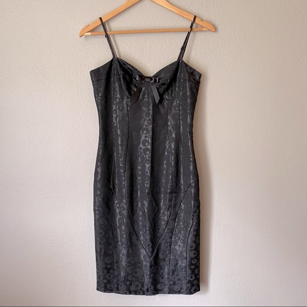 Betsey Johnson sweetheart little black dress